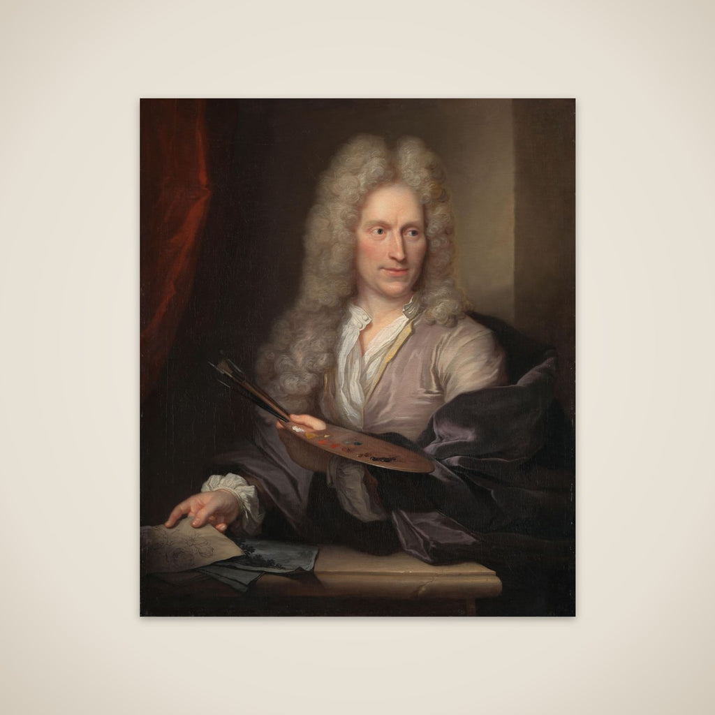 Portrait of Jan van Huysum unframed print