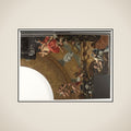 Part (top right) of a ceiling decoration with Diana and her companions as the principal representation framed