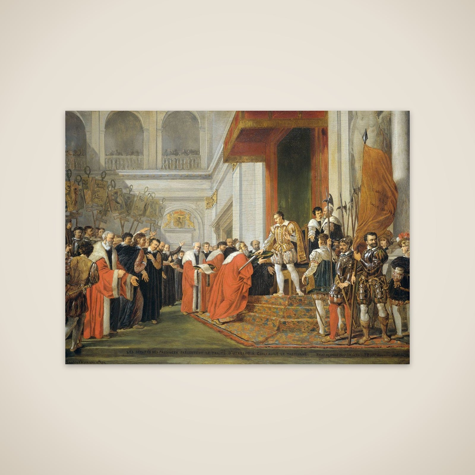 The Union of Utrecht unframed print