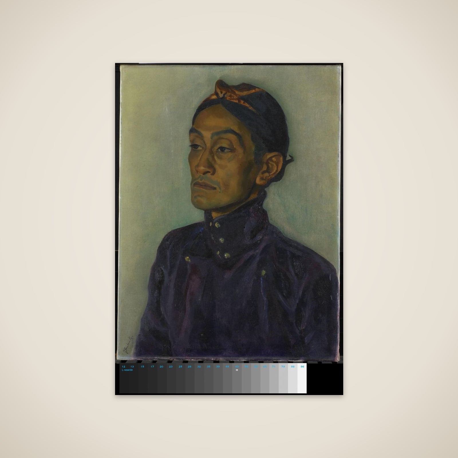 Portrait of R.M. Rodjana unframed print