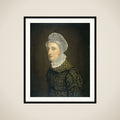 Portrait of Maria Petronella Mann, Wife of Heinrich Gottfried Theodor Crone framed