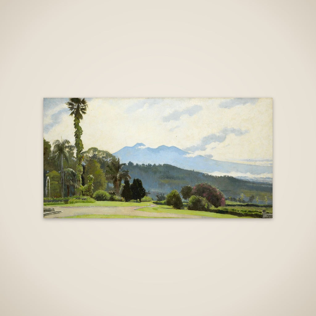 De theeonderneming Parakan-Salak unframed print