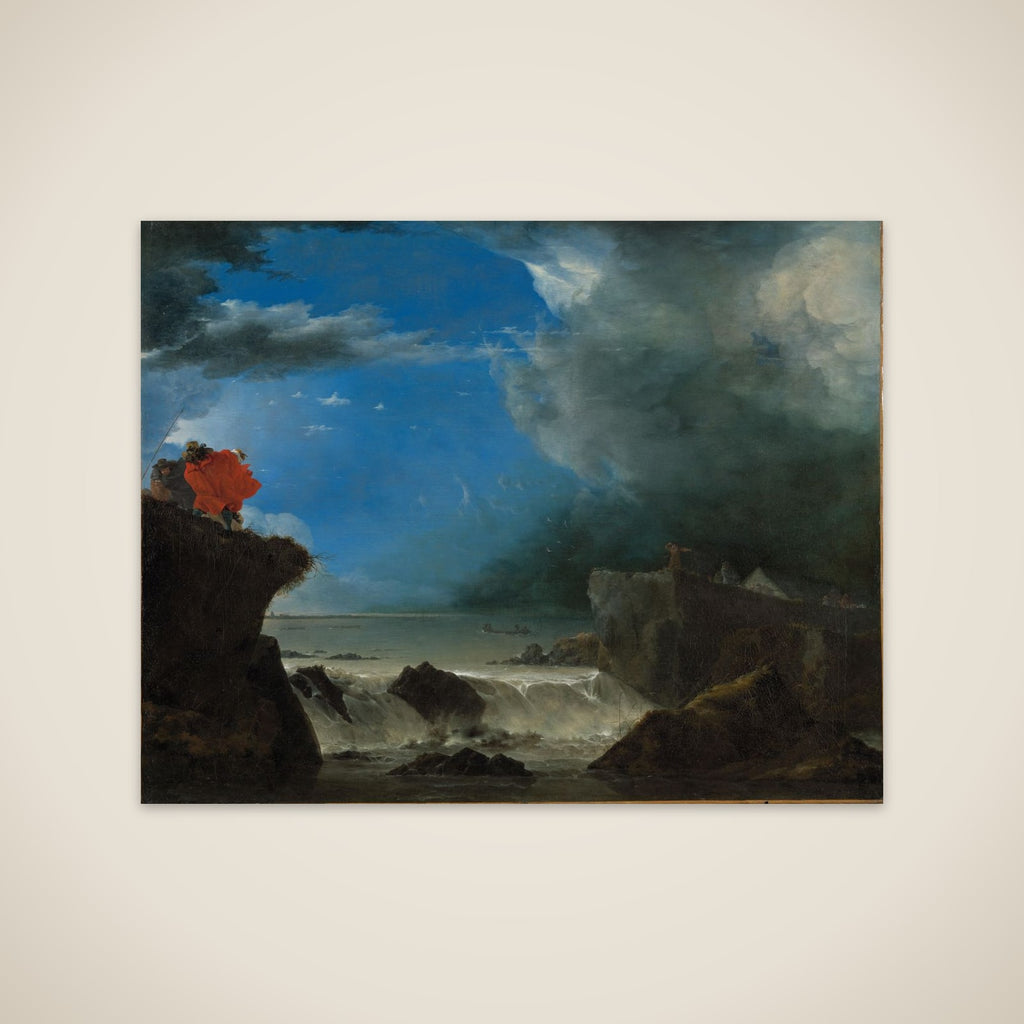 The Breach of the Saint Anthony’s Dike near Amsterdam unframed print
