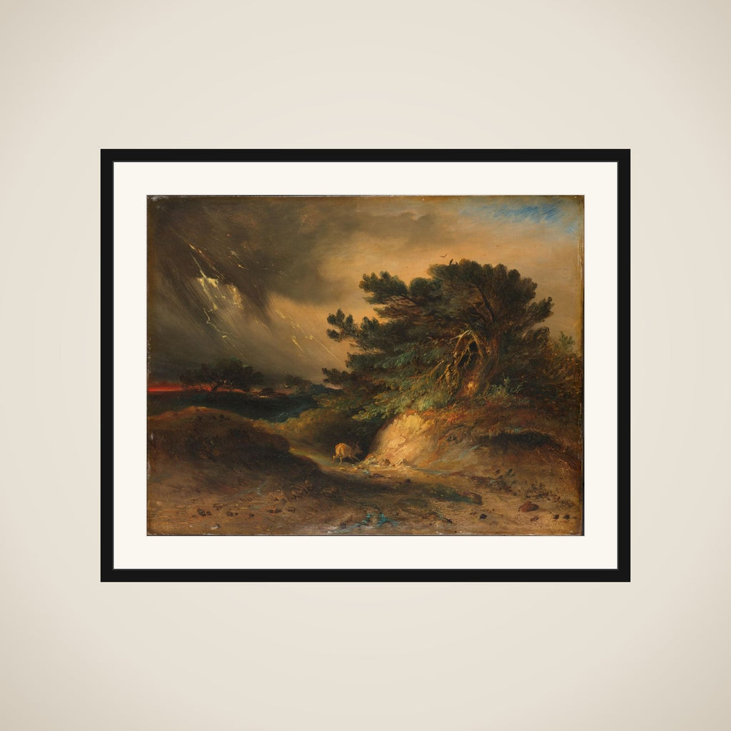 The Thunderstorm framed