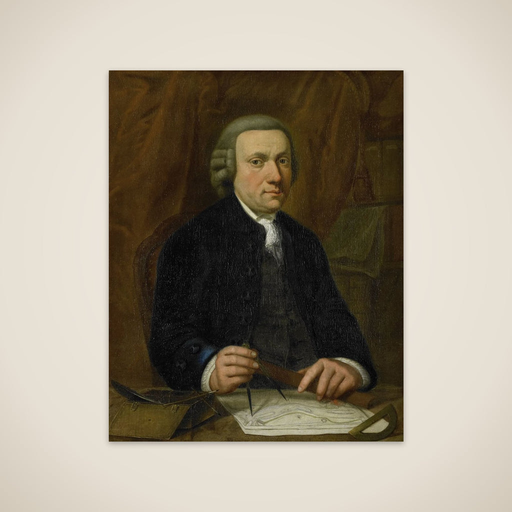 Portrait of Barend Goudriaan Ariesz. unframed print