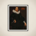 Portrait of Pieter van Son (c. 1590-1654) framed