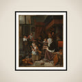 The feast of St. Nicholas framed