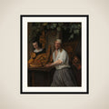The Leiden baker Arent Oostwaard and his wife Catharina Keizerswaard framed