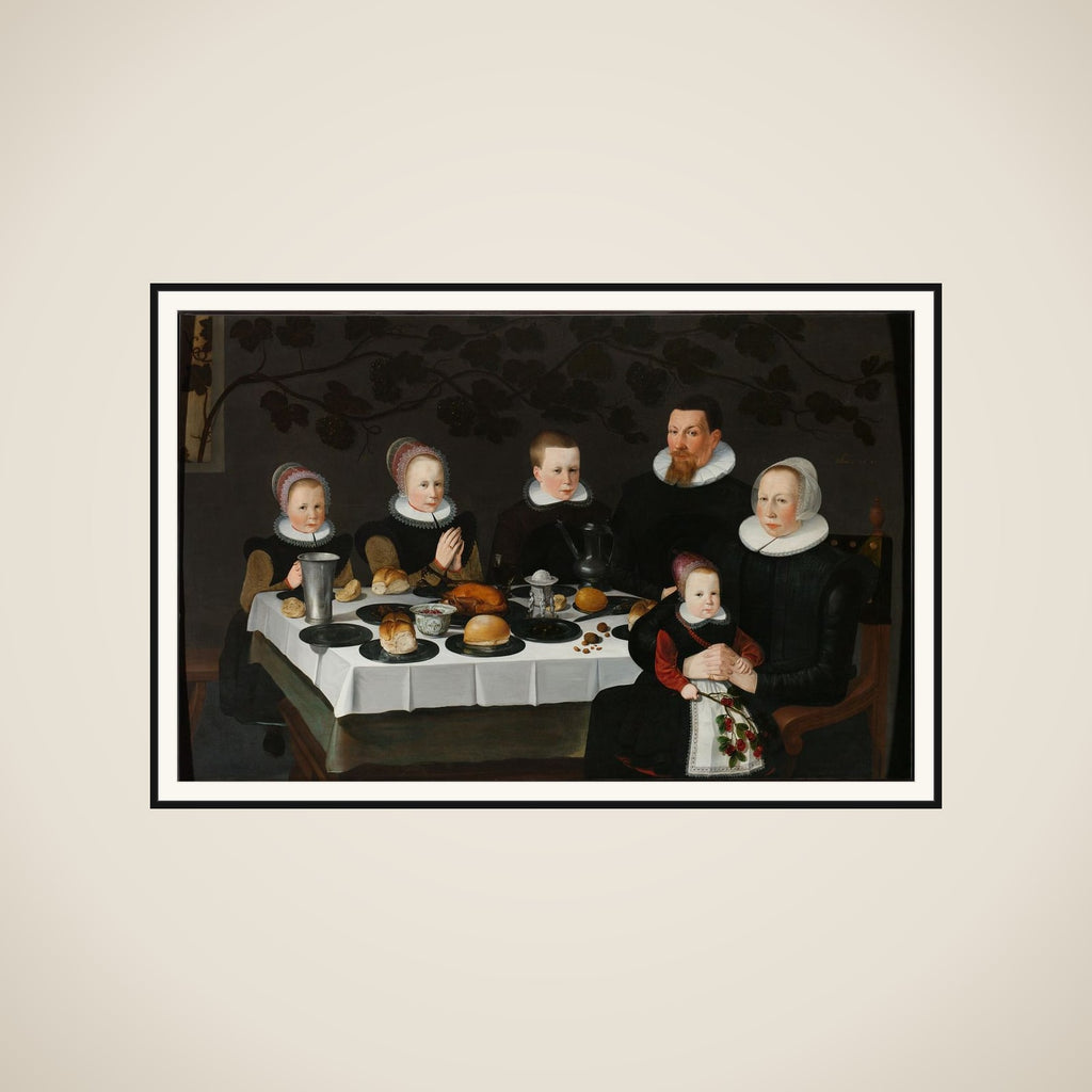 Prosperous Calvinist Family framed