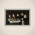 Prosperous Calvinist Family framed