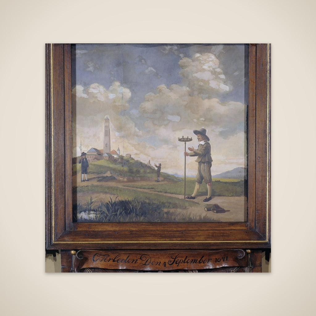 Portrait of a Surveyor (Andries van der Wal) unframed print
