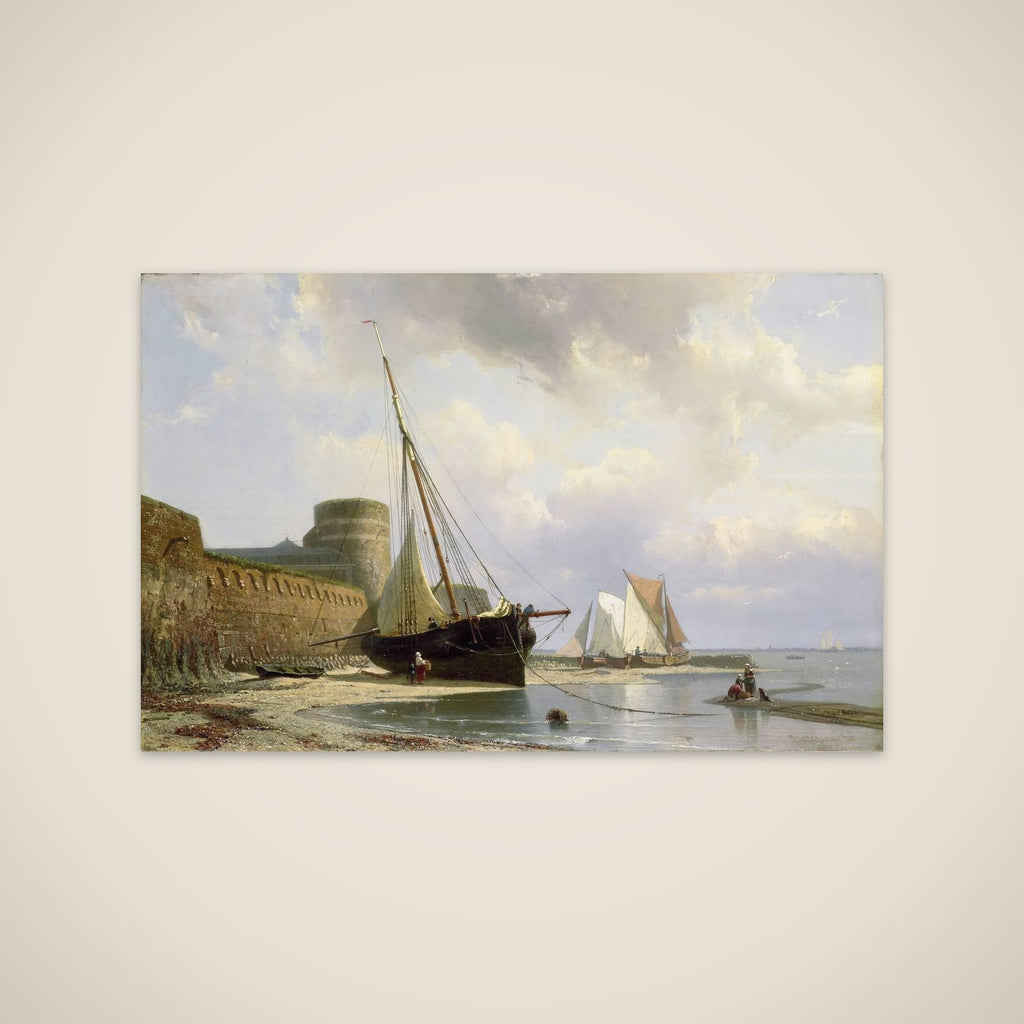 De bomvrije kazerne te Vlissingen unframed print
