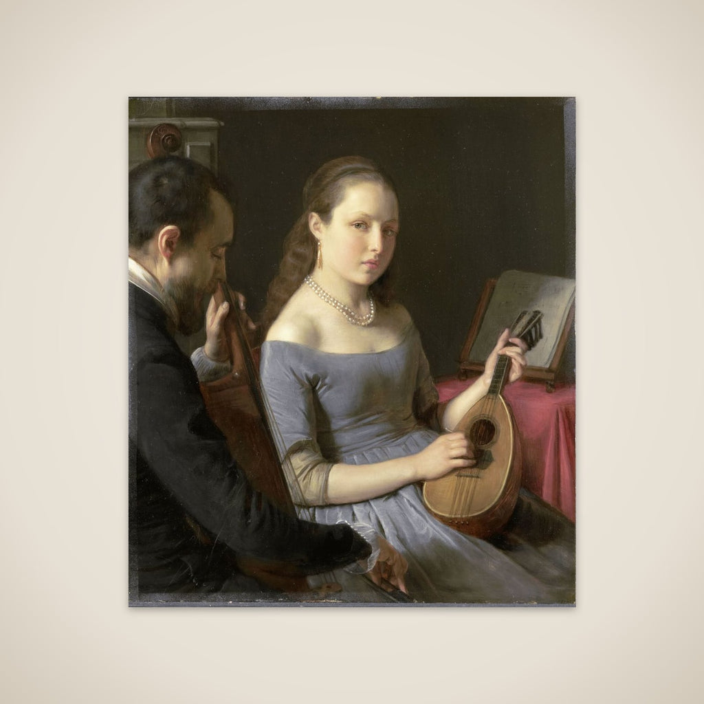 The Duet unframed print