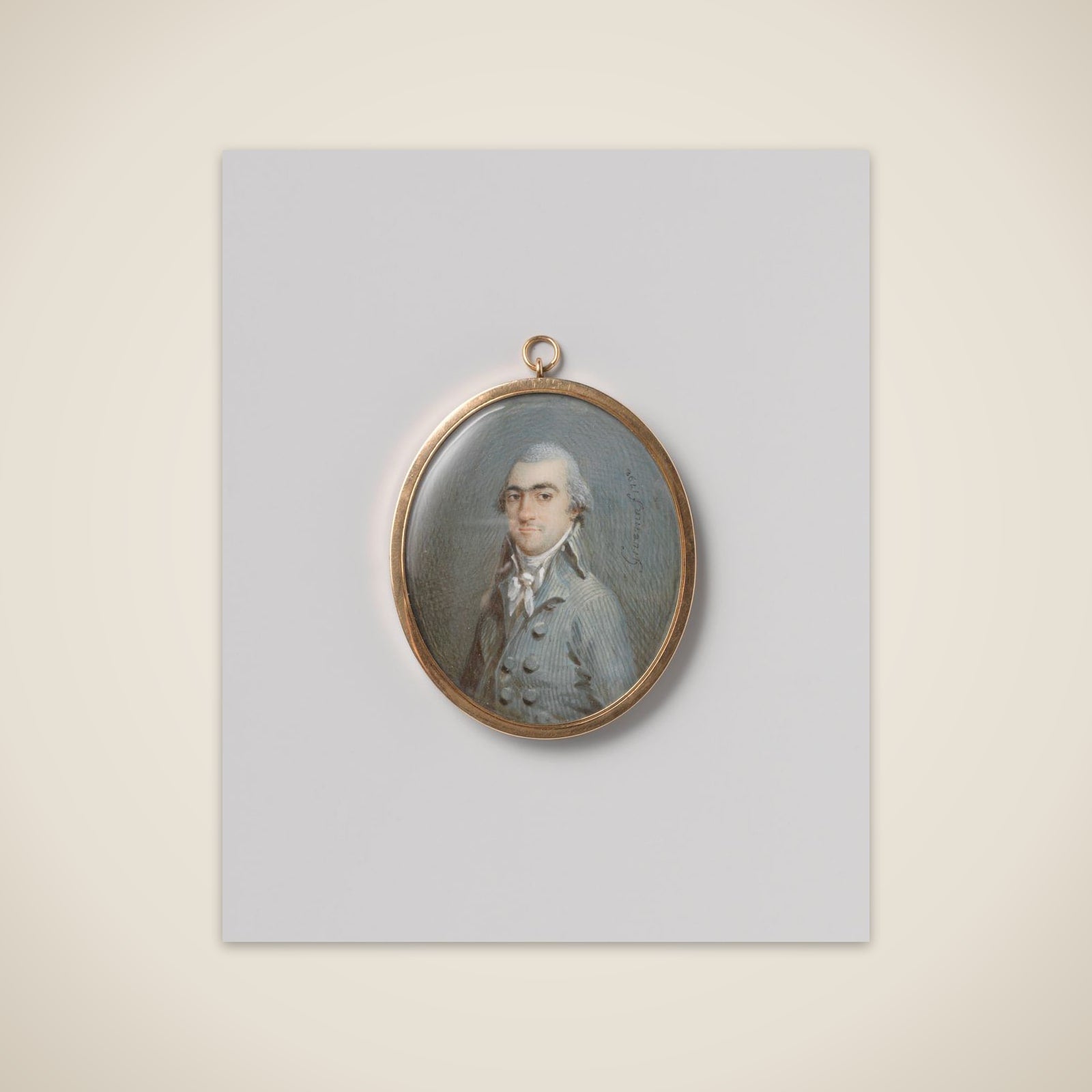 Portrait of Herman Willem Daendels unframed print