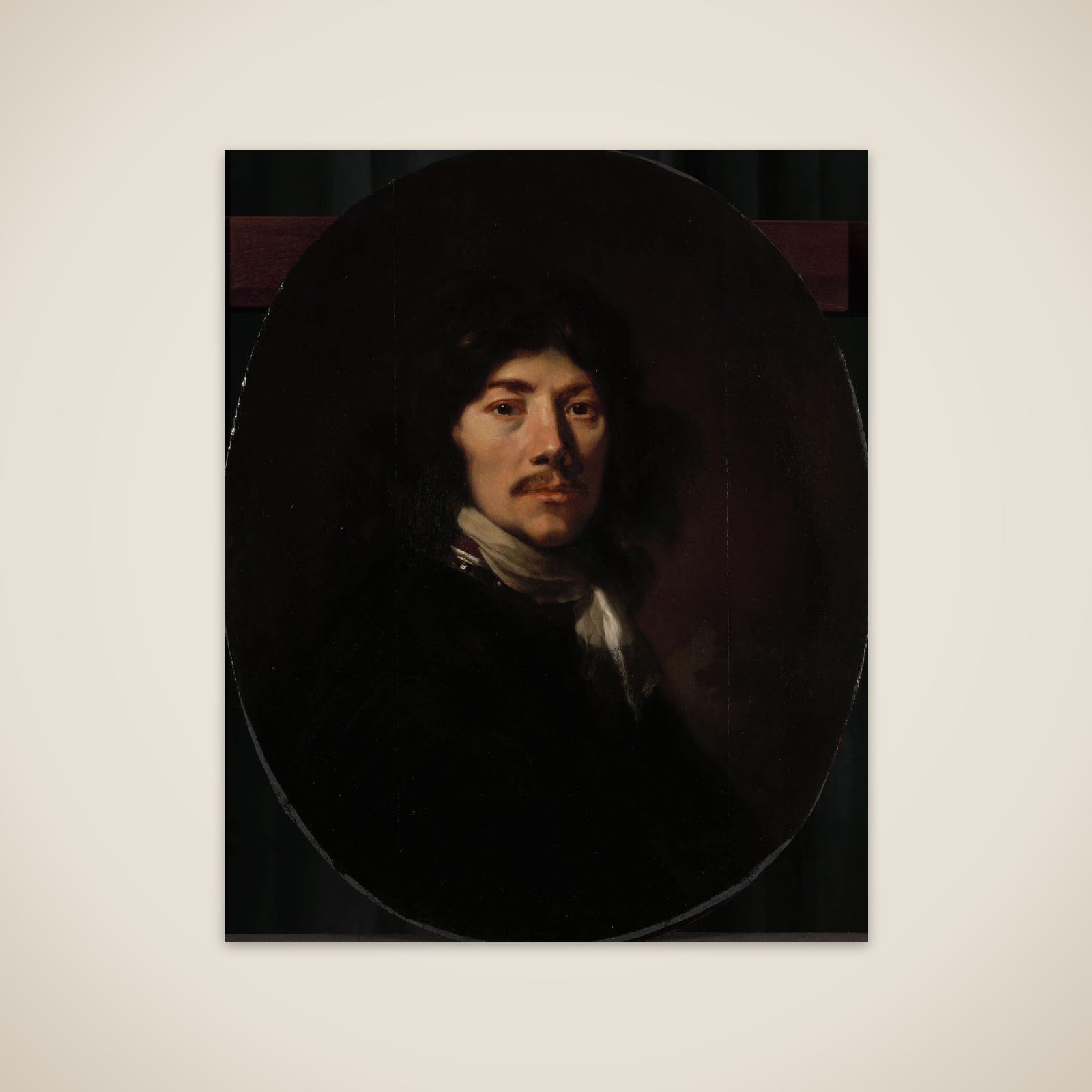 Bust of a Man with a Gorget, possibly a Self-Portrait unframed print