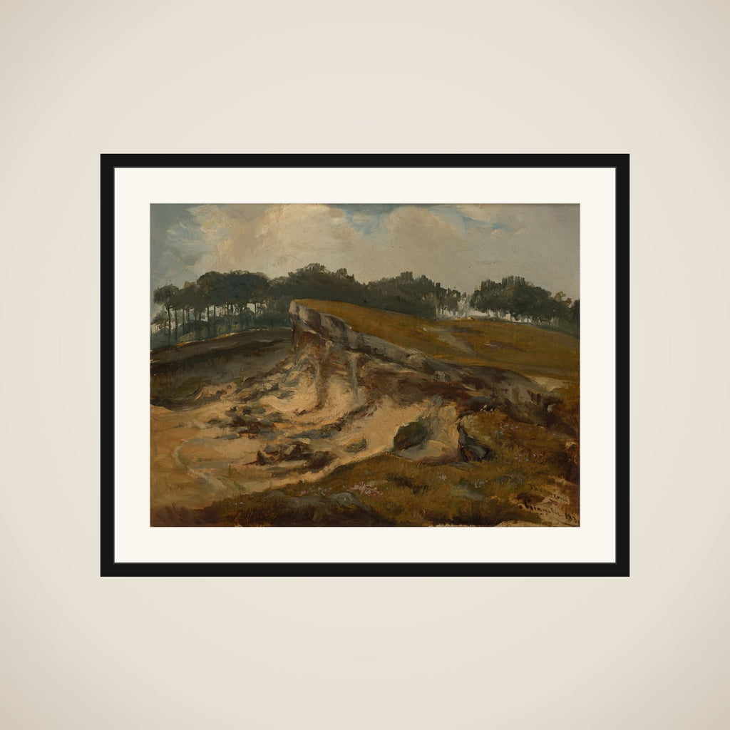 Sand Excavation framed