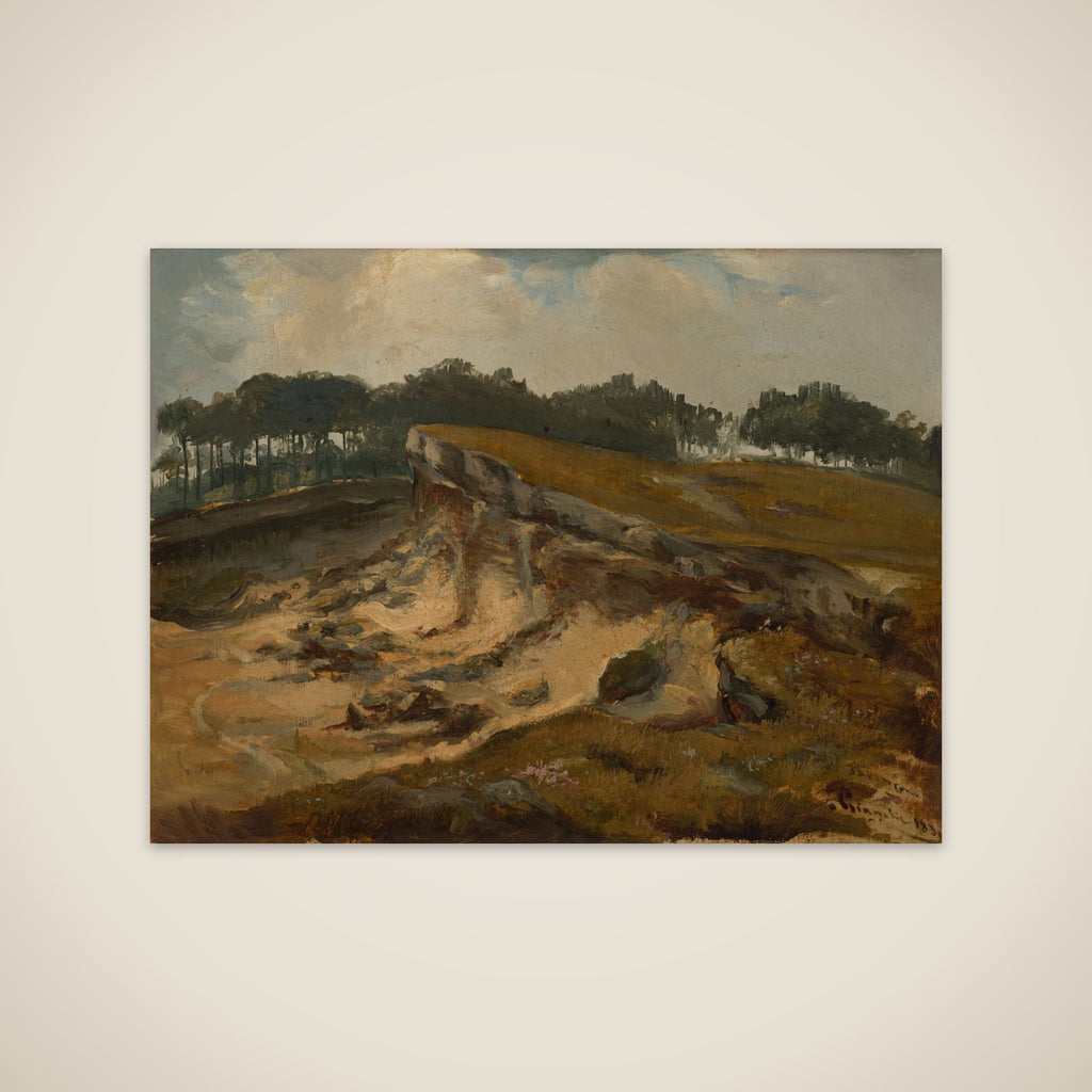 Sand Excavation unframed print