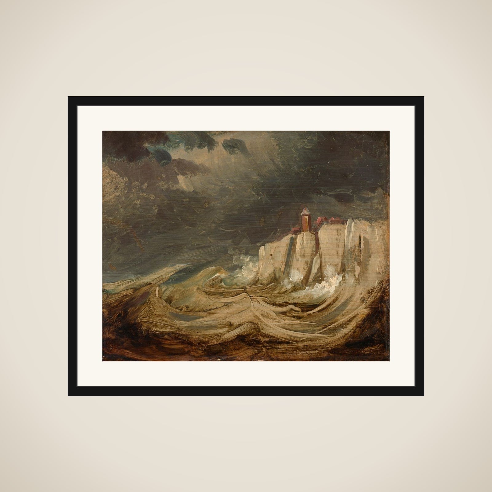 Storms on the Coast framed