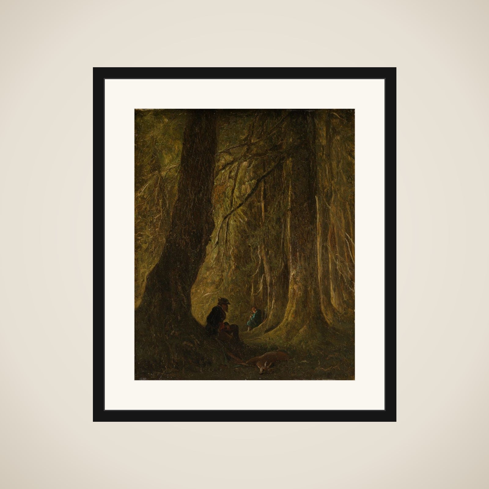 Op drijfjacht framed