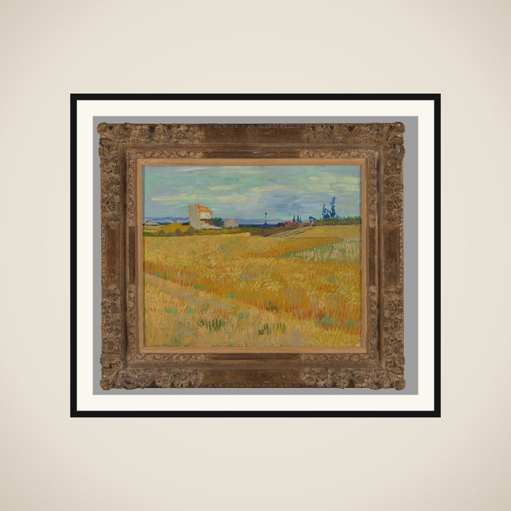 Wheatfield framed