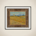 Wheatfield framed