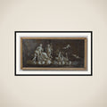 Venus op zegewagen framed
