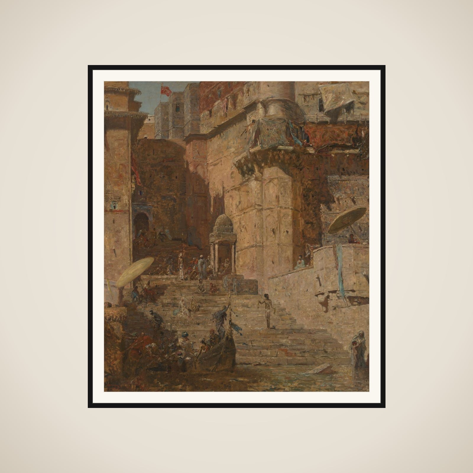 Benares framed