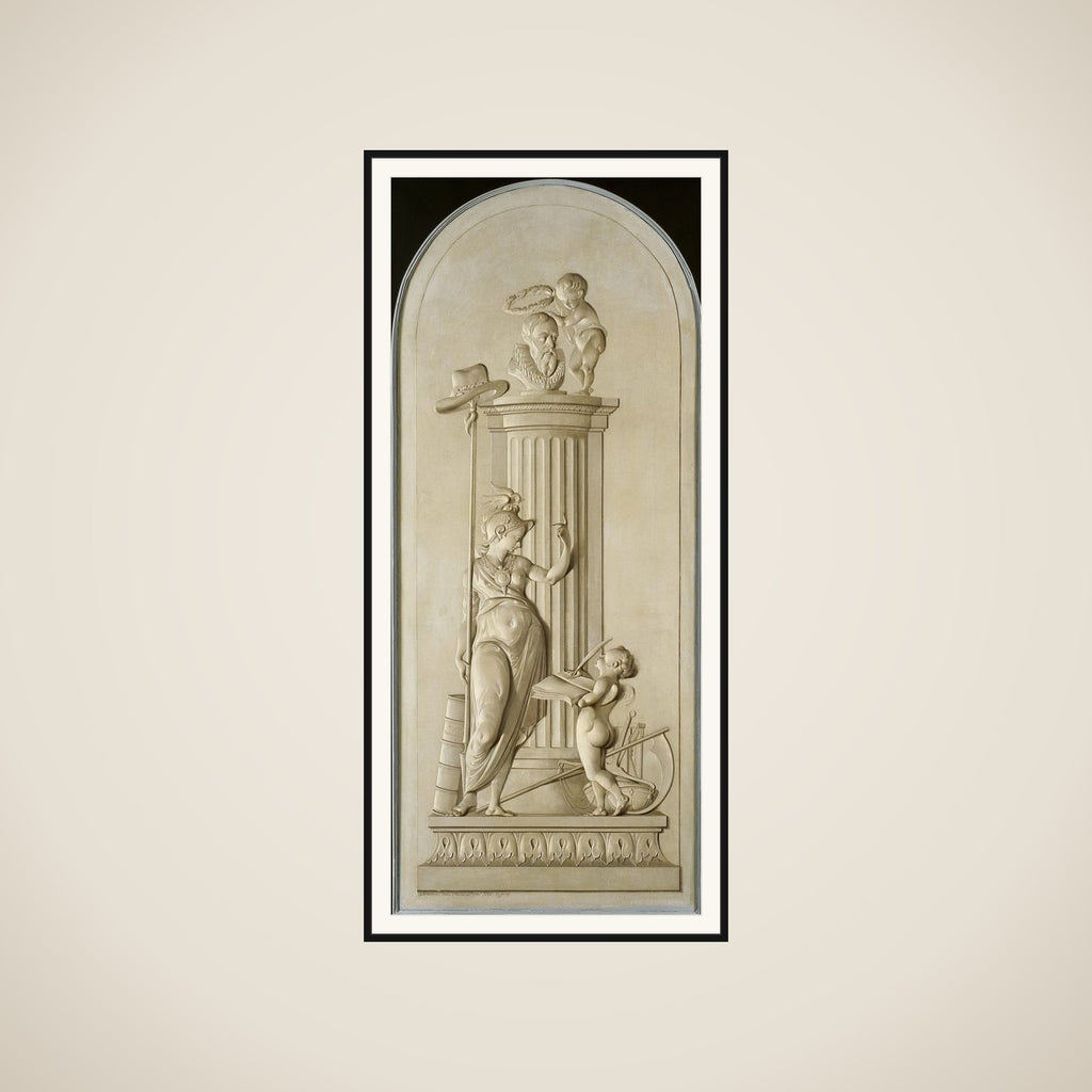 Allegory of Freedom framed