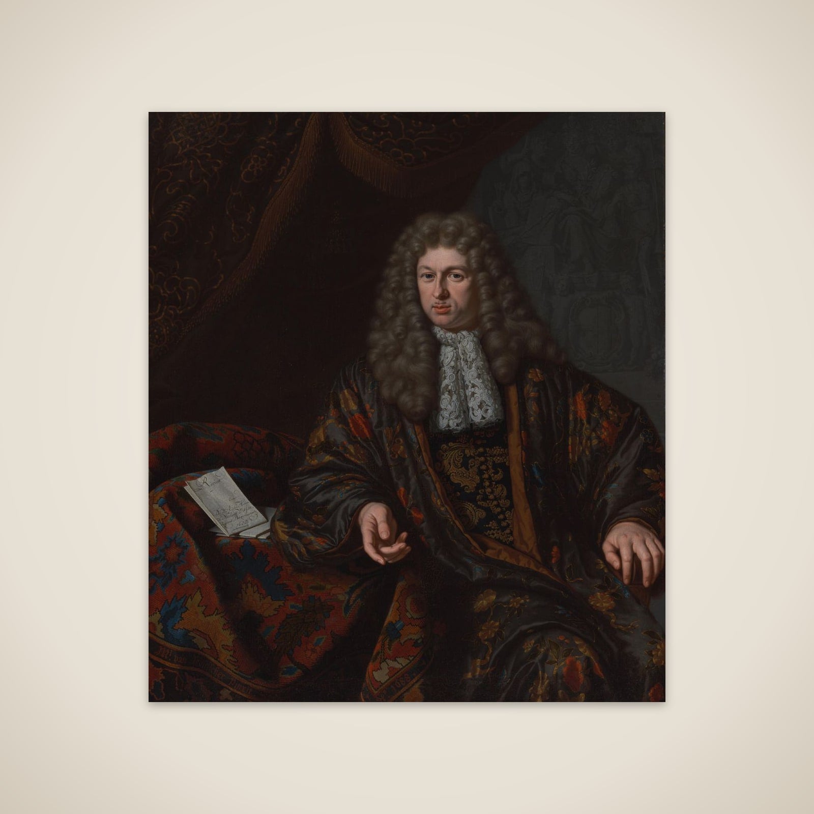 Portrait of Nicolaes Witsen (1641-1717) unframed print
