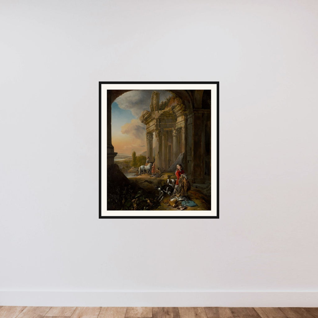 After the Hunt framed — shown to scale