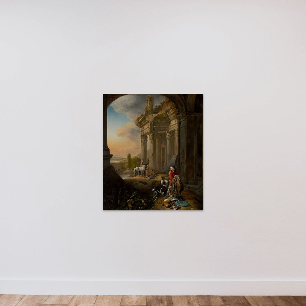 After the Hunt unframed — shown to scale