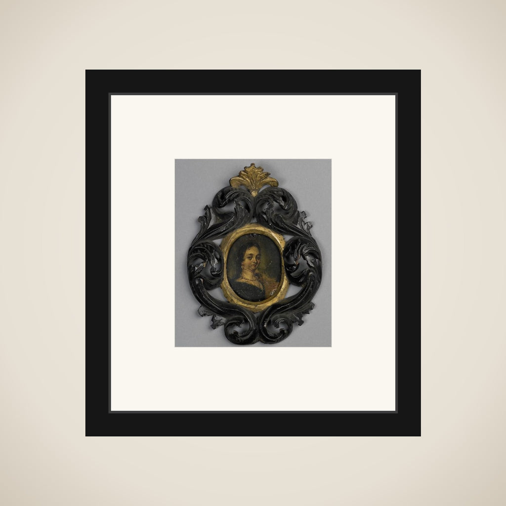 Vrouwenportret framed