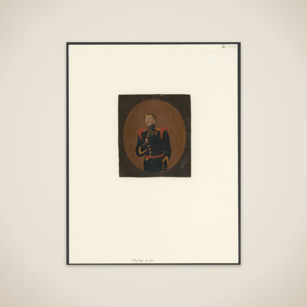 Portrait of Johannes Otto van Setten unframed print