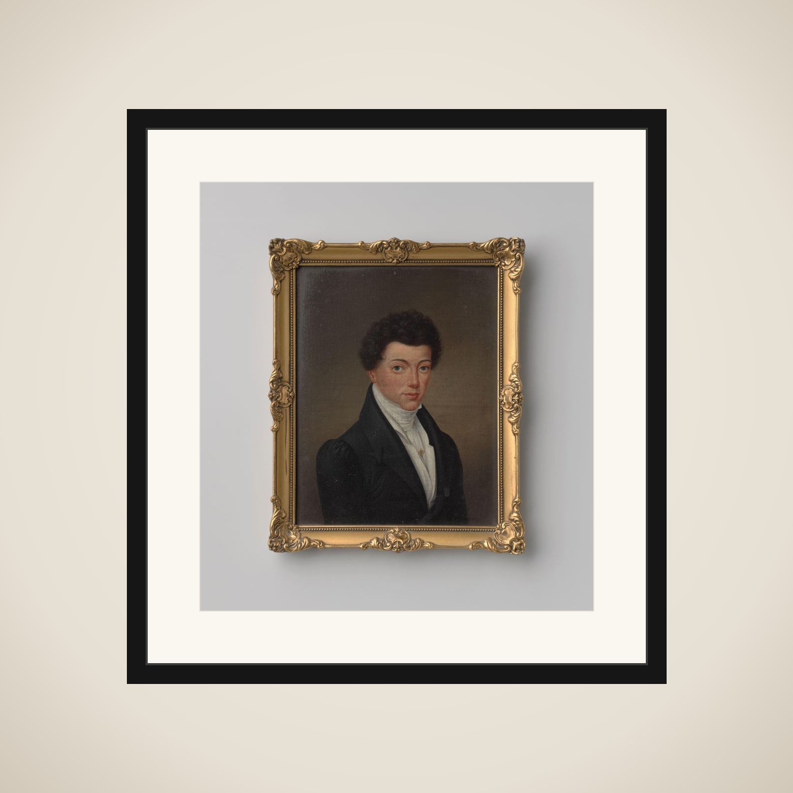 Hendrik Maurits Wolf de Friderici (1818-1841) framed