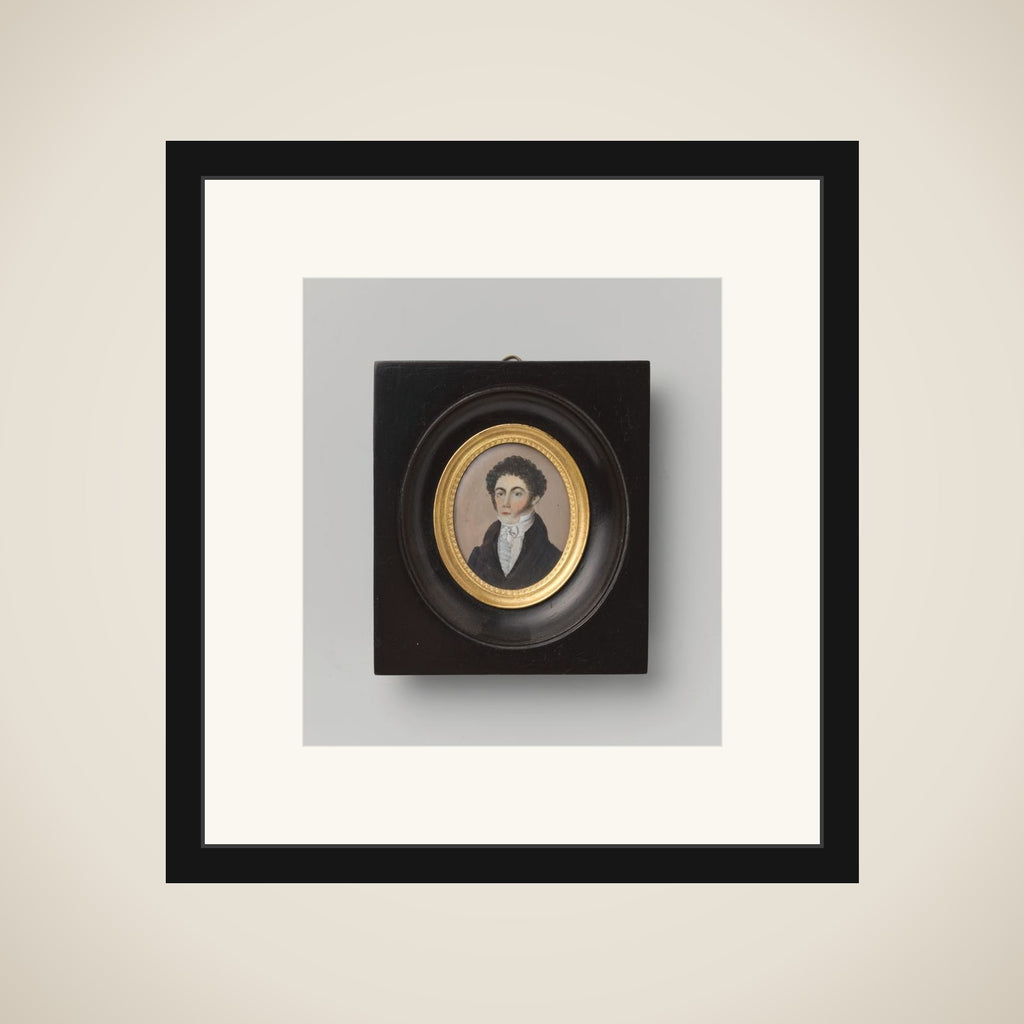 Hendrik Maurits Wolf de Friderici (1818-1841) framed