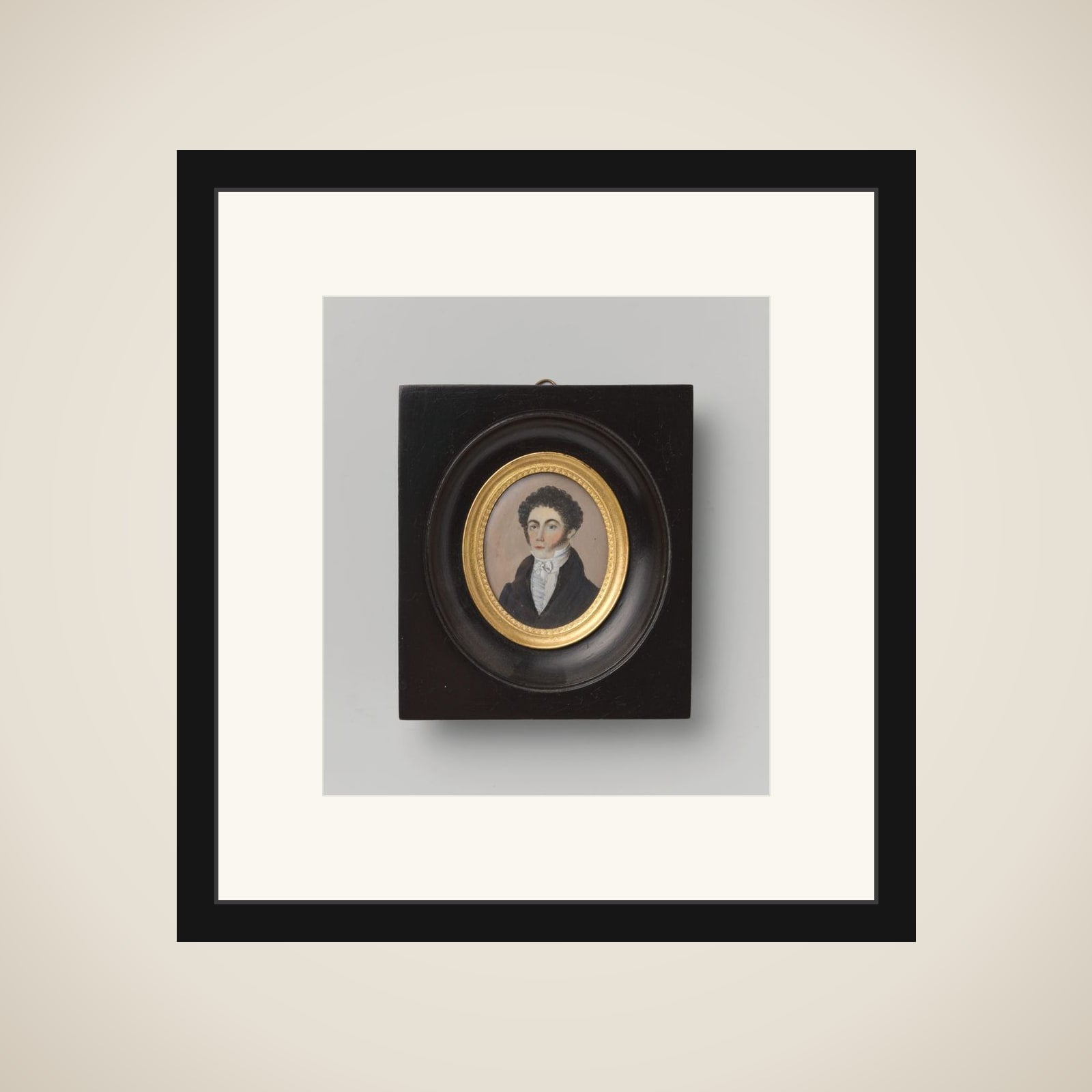 Hendrik Maurits Wolf de Friderici (1818-1841) framed