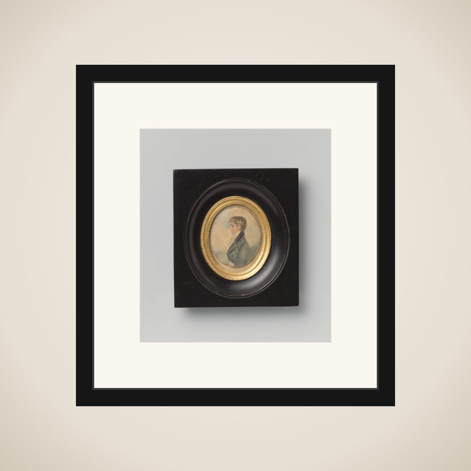 J.W. de Friderici of Jacob François de Friderici (1813/14-1847) framed