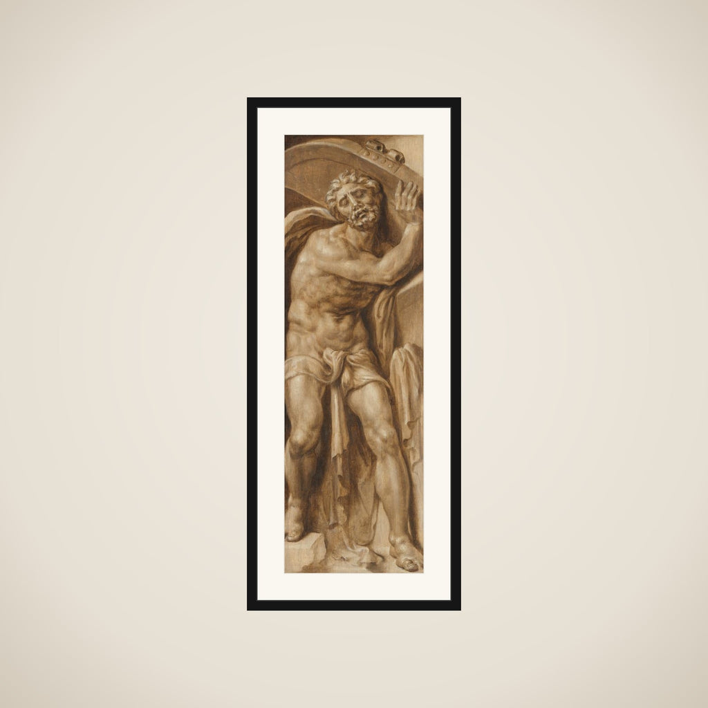 Triumph over Death: Samson Carrying the Gate of Gaza | Hercules Slaying the Centaur Nessus framed