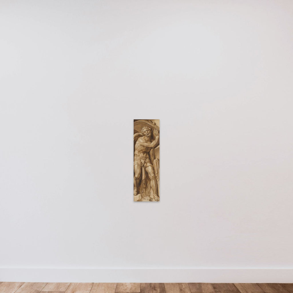 Triumph over Death: Samson Carrying the Gate of Gaza | Hercules Slaying the Centaur Nessus unframed — shown to scale