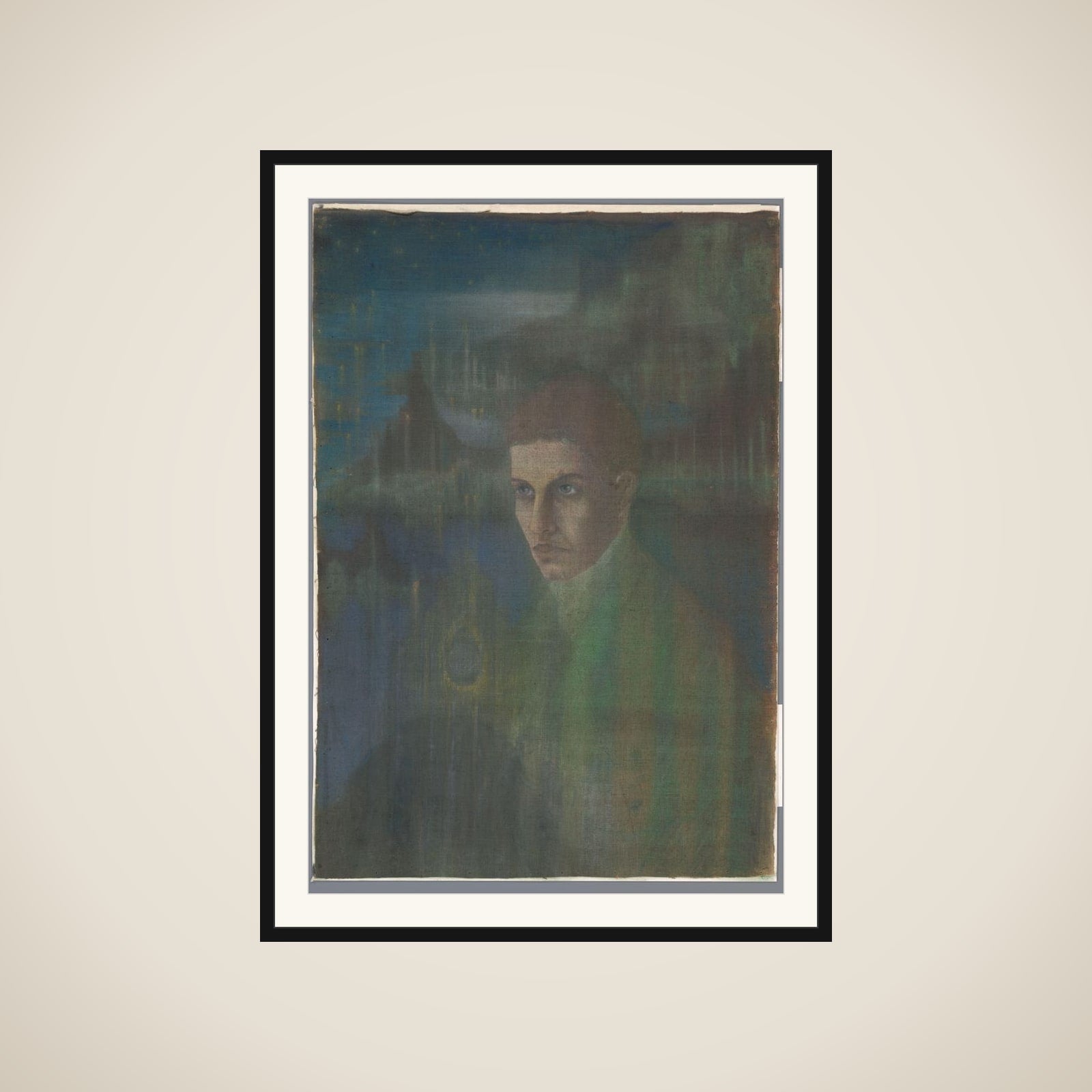 Henri van Booven as a Young Priest framed