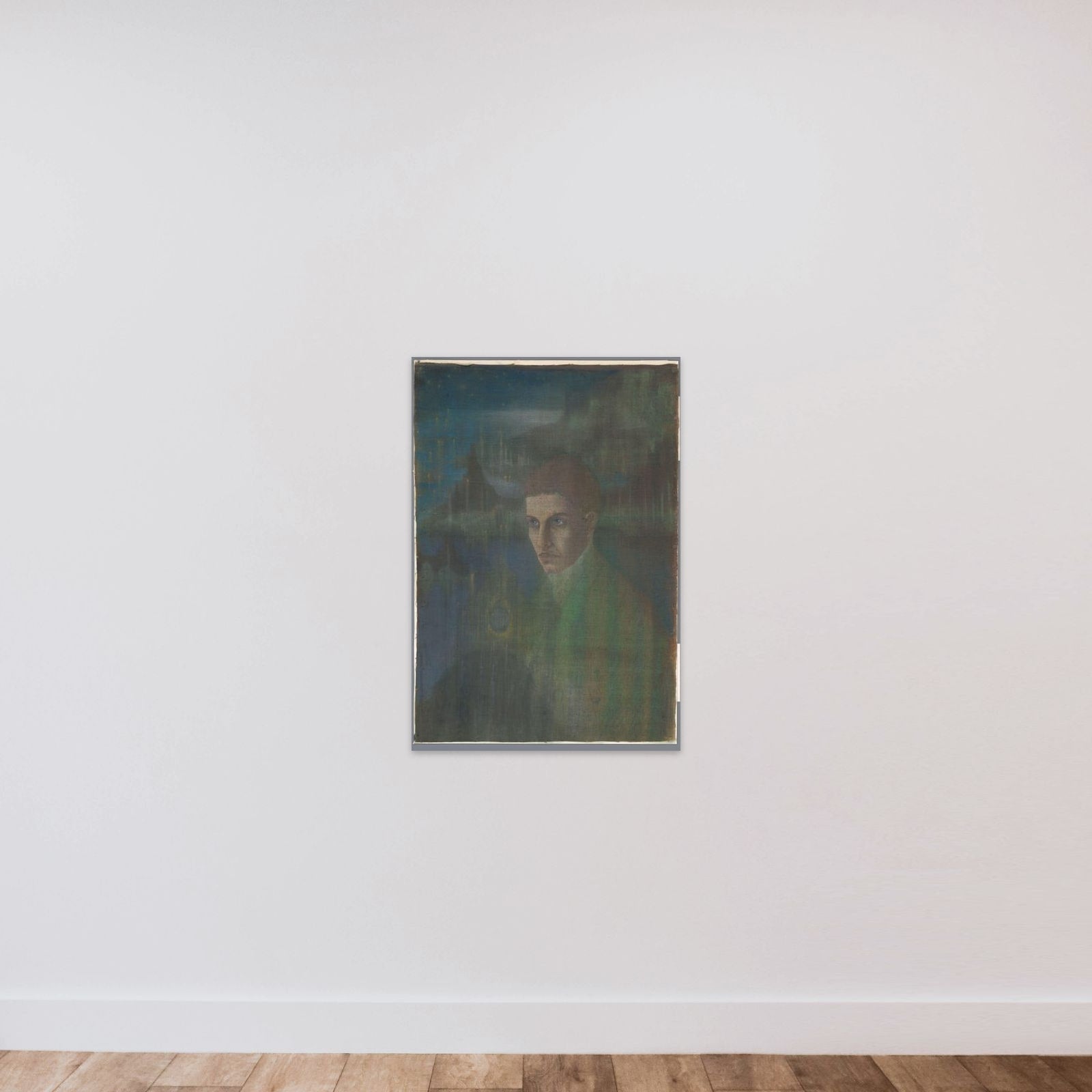 Henri van Booven as a Young Priest unframed — shown to scale