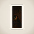 Triptych: Allegory of Art Training framed