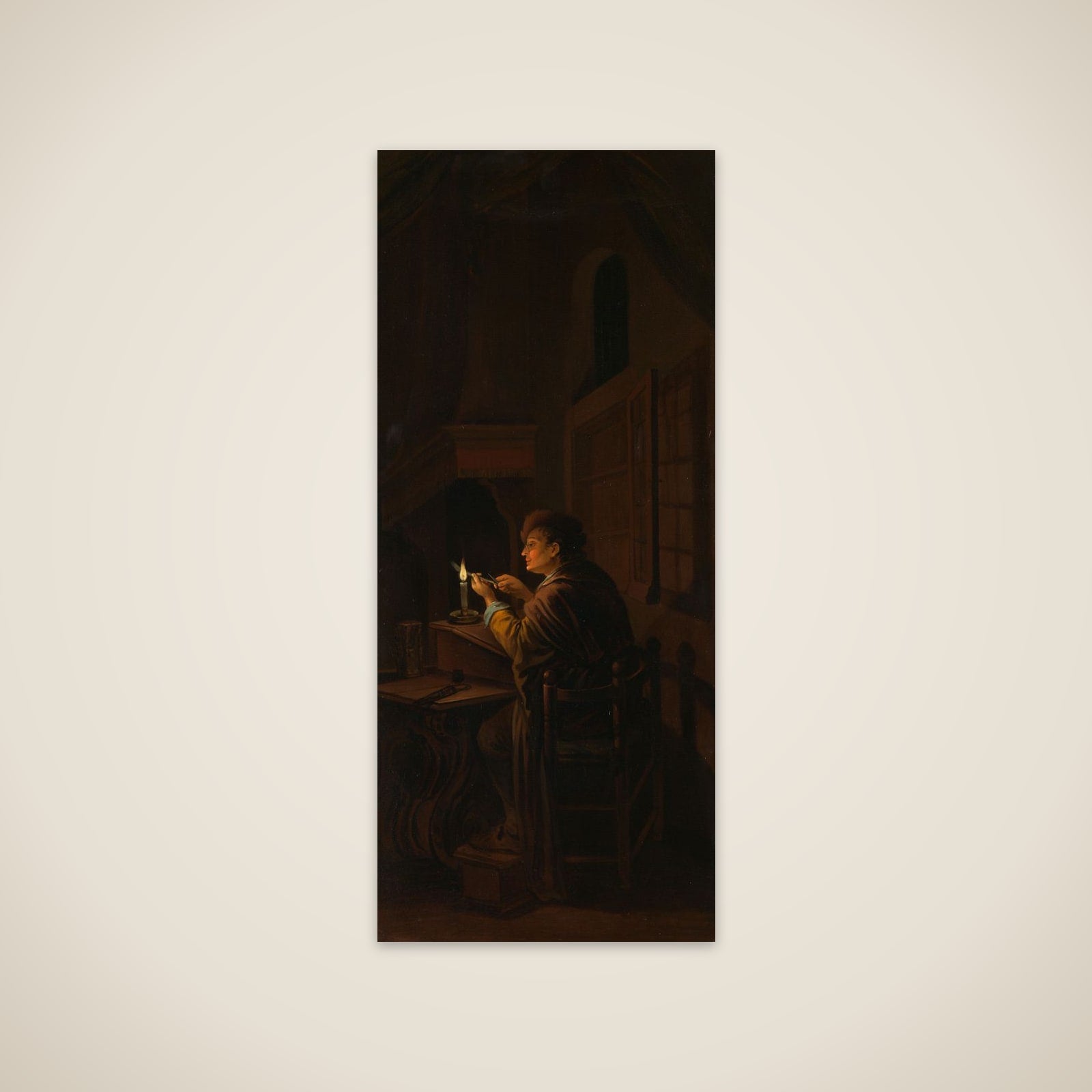 Triptych: Allegory of Art Training unframed print