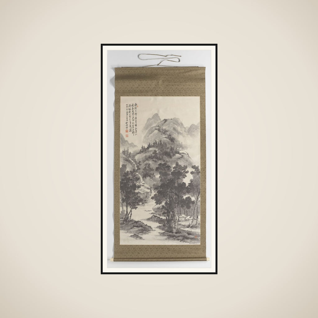 Summer Landscape framed