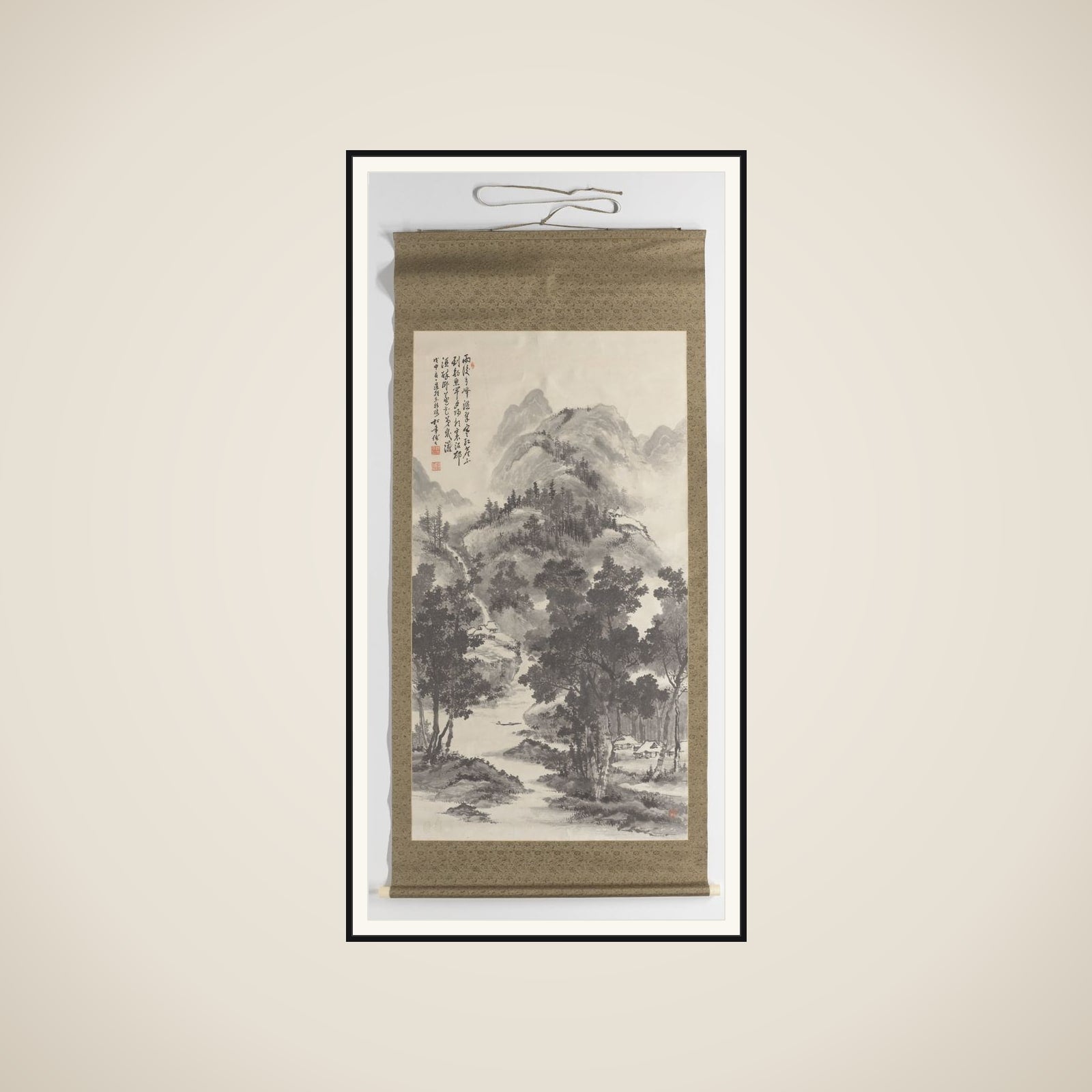 Summer Landscape framed