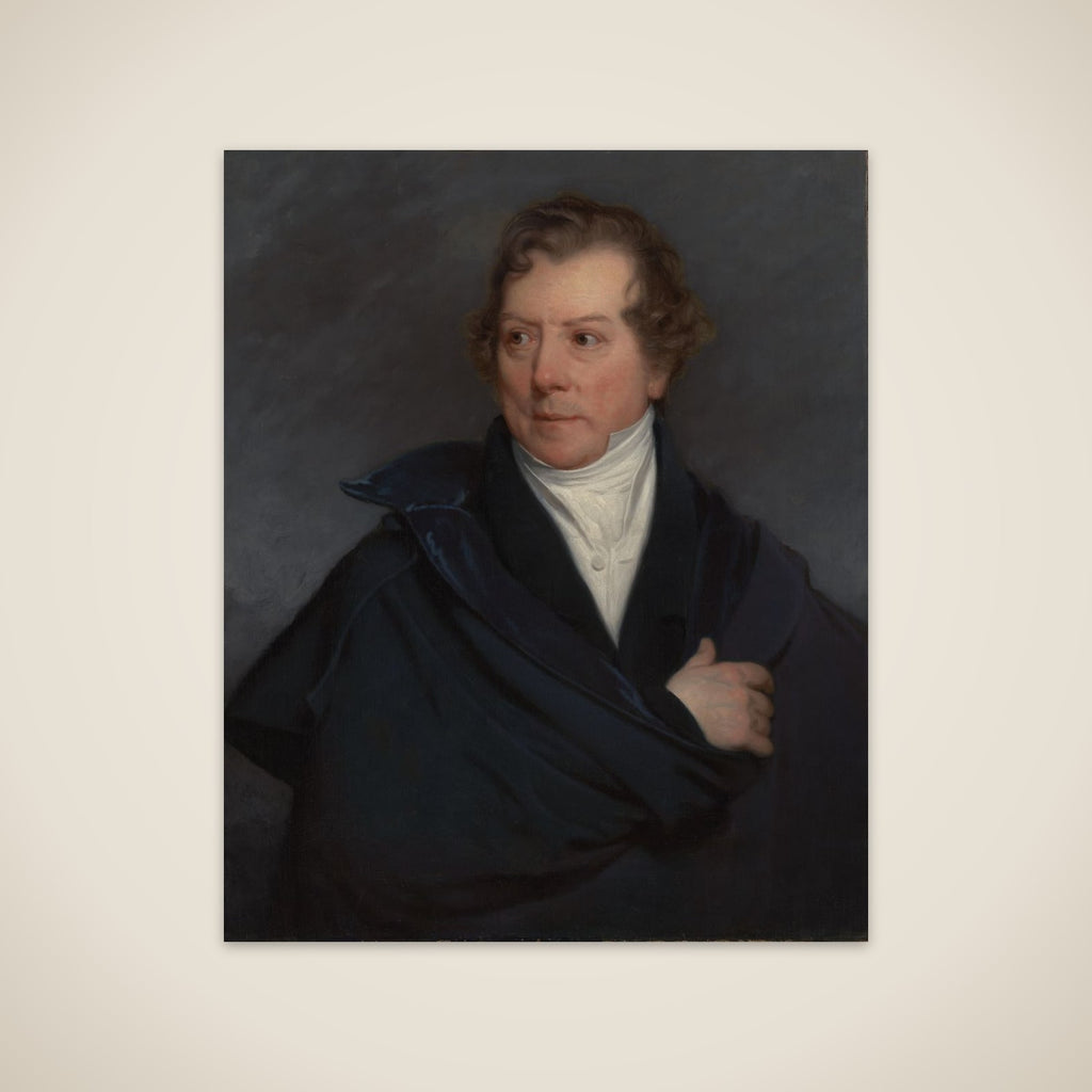 Portrait of Hendrik Voogd (1768-1839) unframed print