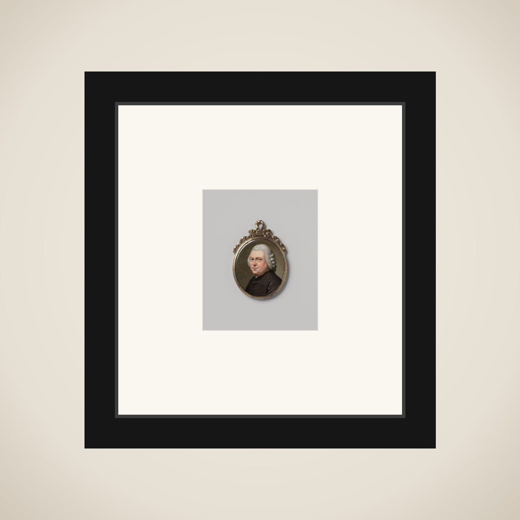 Portrait of Cornelis Ploos van Amstel framed