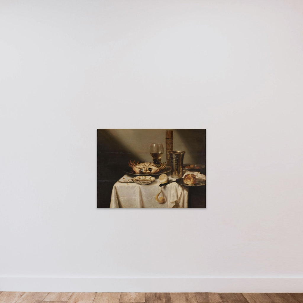 Still life unframed — shown to scale