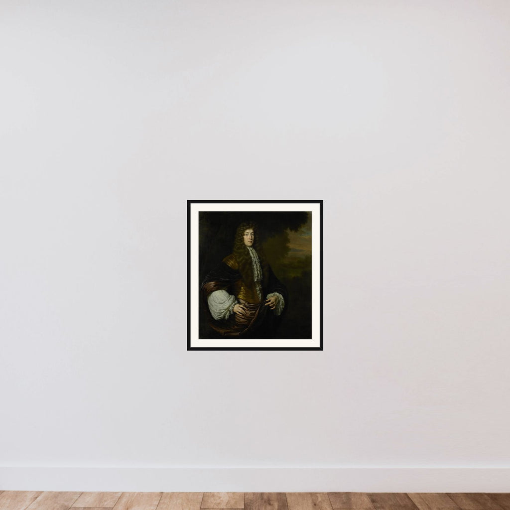 Portrait of Hendrick Bicker (1649 - 1718), burgomaster of Amsterdam framed — shown to scale