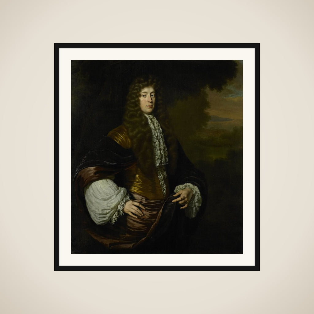 Portrait of Hendrick Bicker (1649 - 1718), burgomaster of Amsterdam framed